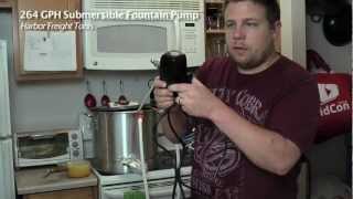 Pond Pump CoolingWater Recirculator  HBW Homebrewing Gadget [upl. by Dream]