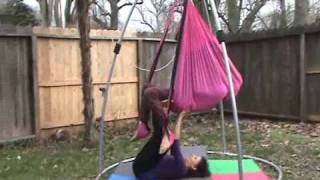 TICKLED PINK MASSAGE on the OMNI GYM YOGA SWING [upl. by Moersch]