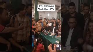 Iptu rudiana tolak Live di TV viralvideo ipturudiana vina viralshort viralshorts [upl. by Marr]