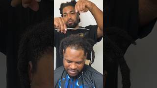 Pt 1 Wicks Cut Off Hair Transformation ‼️💇‍♂️💈 [upl. by Agem407]