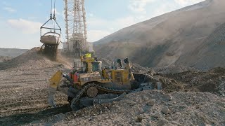 Cat Dozers  D11 and D10 Fleet at Callide Mine [upl. by Gabrila]