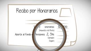 INDEPENDIENTES ¿COMO LLENAR TUS RECIBOS POR HONORARIOS [upl. by Ayar]