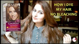 Revlon colorsilk light brown hair dye results are IN [upl. by Inimak]