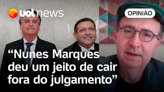 Reinaldo Azevedo Bolsonaro acabou confessando crime no 79 Nunes Marques deu jeito de ficar fora [upl. by Rufina]