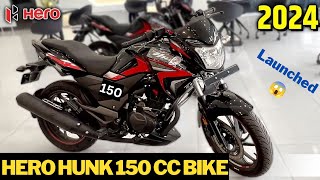 Finally Hero Hunk 150 Model 2024 Launch In India  Hero Hunk Bike 2024  Launch Date in India [upl. by Sexela]