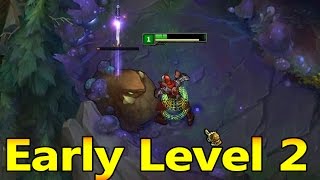 LoL Frühes LvL 2  Toplaner GuideTutorial GER [upl. by Uyr]