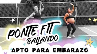 BAILECARDIO para EMBARAZADAS en casa  Zumba Dance Cardio for pregnant women  Natalia Vanq [upl. by Yggam885]