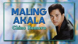 MALING AKALA  Chino Romero aka Vhen Bautista Lyric Video OPM [upl. by Ximenez]