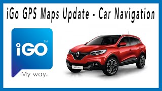 IGO PRIMO GPS MAPS UPDATE CAR NAVIGATION [upl. by Queena597]