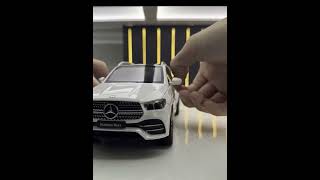 124 scale Mercedes deez GLE350 metal car model with smoke lights [upl. by Agatha]