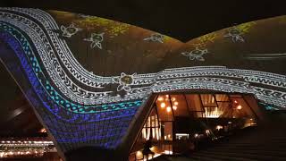 Badu Gili Projection Sydney Opera House [upl. by Almat]