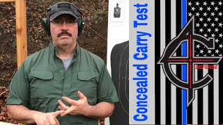 NC Concealed Carry Shooting Test [upl. by Asiela]