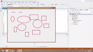 Draw Basic Shape in Windows Application Form Dynamically [upl. by Adnopoz]