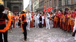 Carnaval de Tournai en Belgique  Mars 2015 [upl. by Solracnauj]