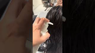 Protein treatment Memoona warraich saloon hairstyle sialkot alirafiqhairartist hairstyles [upl. by Ynaffat503]