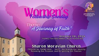 Womens Fellowship Sunday  October 20 2024 [upl. by Cowley284]