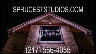 Illinois Wedding Venue  SpruceStStudioscom  Ceremonies Private Events Wedding Receptions [upl. by Nayb]