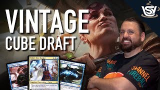 Displacer Kitten Teams Up With Four Planeswalkers  Vintage Cube Draft [upl. by Veator]