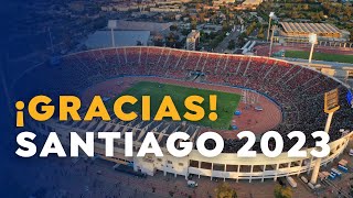 GRACIAS CHILE 🇨🇱  JUEGOS PANAMERICANOS SANTIAGO 2023 [upl. by Osyth780]