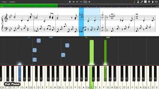 Hades  Lament of Orpheus  Piano tutorial and cover Sheets  MIDI [upl. by Mae]