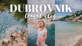 Exploring Dubrovnik 🏖 Old town beaches amp Lopud Island  Croatia travel vlog [upl. by Zhang]