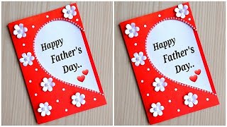 Easy amp beautiful Fathers day greeting card  Fathers day gift Happy fathers day cardGift ideas [upl. by Lekar]