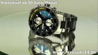 IWC Aquatimer Chronograph IW376701 luxusuhr24 Ratenkauf ab 20 EuroMonat [upl. by Aihsoj]