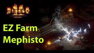 Diablo 2 Resurrected  Simple Mephisto runs Get GG Gear EZ [upl. by Gaither]