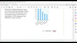 Matematik grundvux delkurs 12  Statistik [upl. by Nossyla]