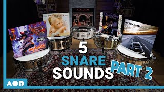 5 Legendary Snare Sounds Pt 2  Recreating Iconic Drum Sounds [upl. by Purse]