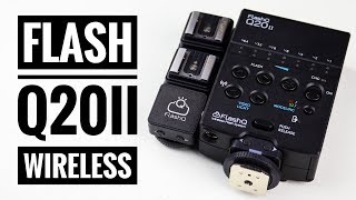 FlashQ Q20II Wireless Flash And Trigger Kit [upl. by Laina]