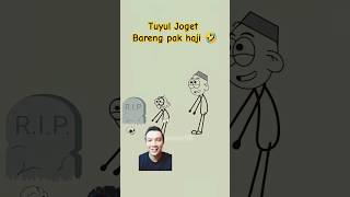 The tuyul ghost dances with Uncle Haji funny 🤣animation tuyul comedy [upl. by Wilda]