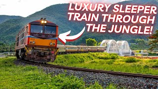 Bangkok to Chiang Mai by Sleeper Train through the JUNGLE [upl. by Aronaele607]