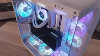 A Relaxing PC Build in the CORSAIR 6500X PC Case [upl. by Sophronia]