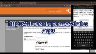 How to Check your University of Johannesburg UJ Application Status [upl. by Anal]