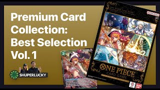 First look at One Piece TCG Premium Card Collection Best Selection Vol 1 [upl. by Dame942]