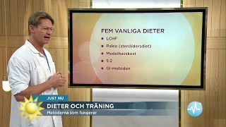 Dr Mikael avslöjar den enda dieten som funkar  Nyhetsmorgon TV4 [upl. by Lizned]