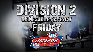 Division 2 NHRA Lucas Oil Drag Racing Series Baby Gators  Friday [upl. by Lester415]