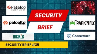 Security Brief Palo Alto backdoor DICKs Patelco ransomware Voldemort malware IT research sued [upl. by Sialac445]