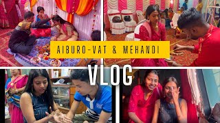 Didir aiburobhat ar Mehendi🥳🥳♥️🥳🥳BongPosto wedding bongposto sisterweddingvlog [upl. by Odlavso]