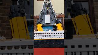 HUGE LEGO SHIP SINKING lego titanic ships [upl. by Mayor]