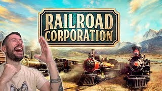 🚞 RAILROAD CORPORATION 01 🚞 Gameplay español [upl. by Ynittirb]