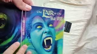 The Lair of The White Worm Vestron Video Steelbook Unboxing [upl. by Edlihtam]