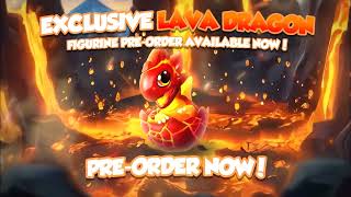 Dragon Mania Legends  Lava Dragon Figurine [upl. by Barris935]