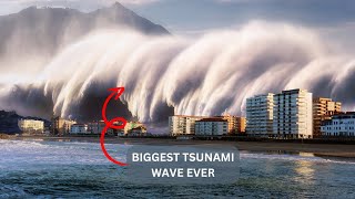 Biggest Tsunami Ever Recorded In History [upl. by Neelac]