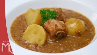 POTAJE DE LENTEJAS  Receta tradicional [upl. by Ylnevaeh359]