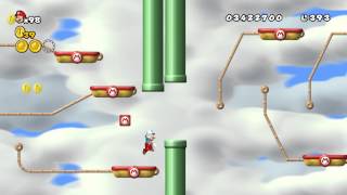 Dolphin 402  New Super Mario Bros Wii  World 74 Star Coins 1080p HD  Nintendo Wii [upl. by Eenahc582]