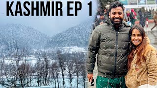 KASHMIR Aate hi Mili Snow  Delhi to Srinagar Travel tashibharatbhraman EP 01 [upl. by Marler]