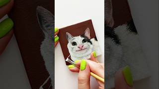 Beluga żyje 🐈 catpainting politecat belugacat catmeme [upl. by Llecram]