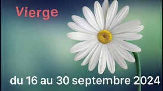 VIERGE DU 16 au 30 septembre 2024 « réconciliation prenez soin de votre santé »💓 [upl. by Anawat]